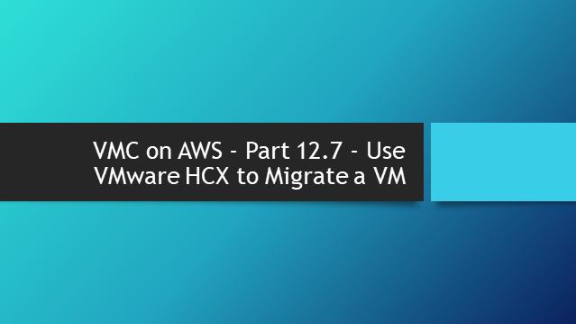 VMC on AWS – Part 7.2 – Configure a Layer 2 VPN Tunnel in the On-Premises Environment