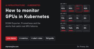 How to monitor GPUs in Kubernetes